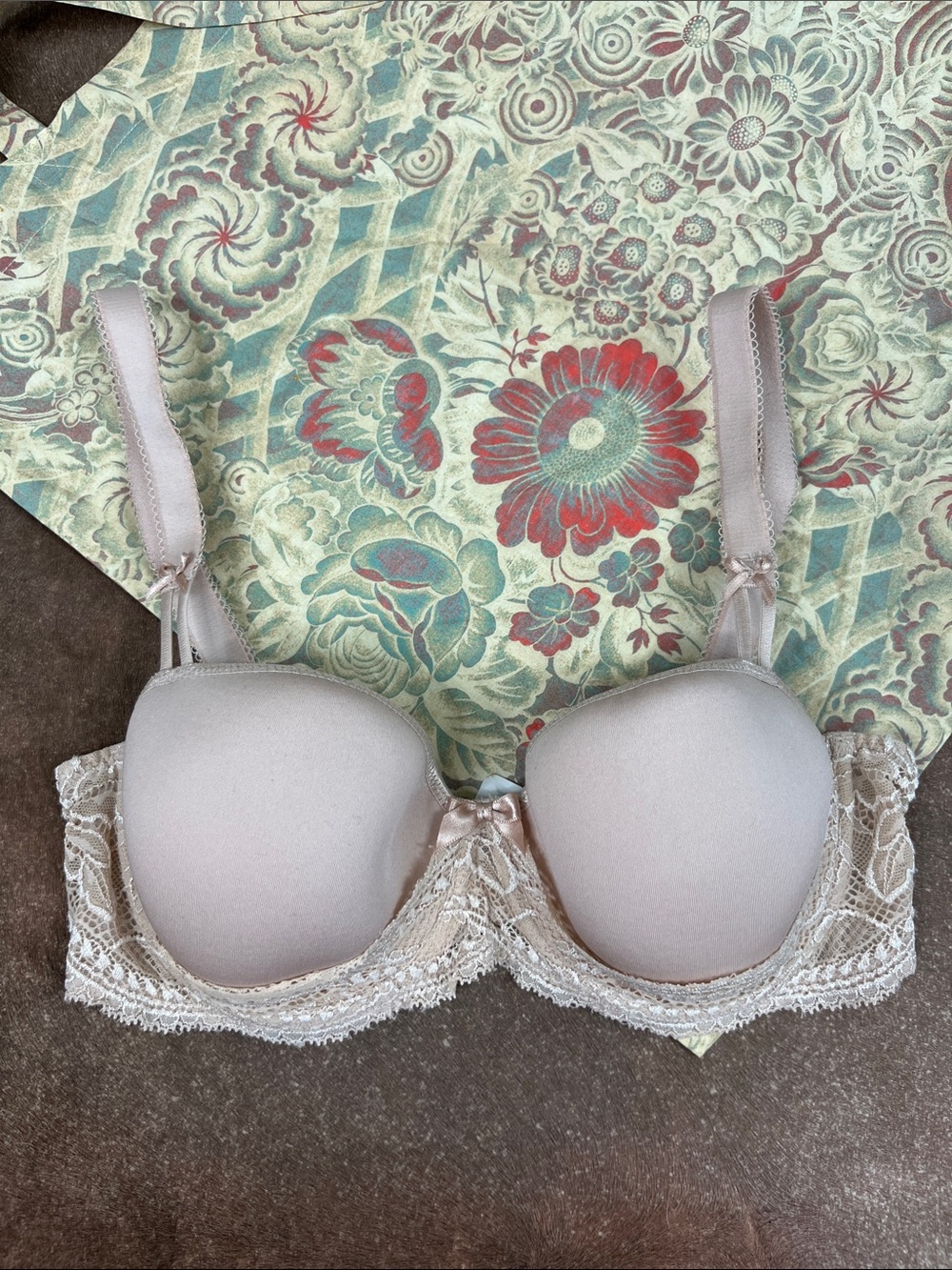 Simone Perele Eden 3D Spacer Foam Contour Underwire Bra Lace Split Strap